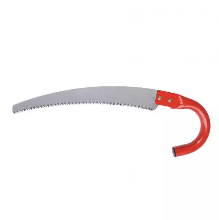 13inch Curved Pruning Saw for Cutting Medium Branches - Soteck 13inch (330mm) curved blade triple ground tooth pruning hand saw